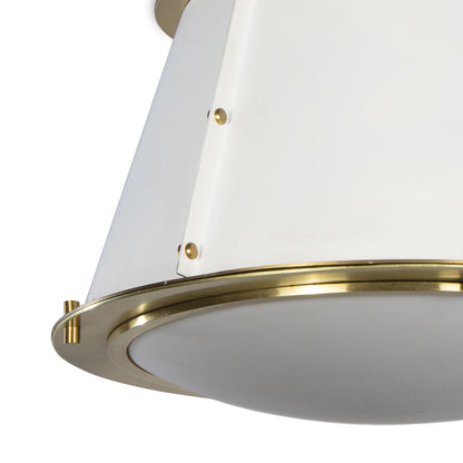 French Flush Mount Ceiling Light in Detail.