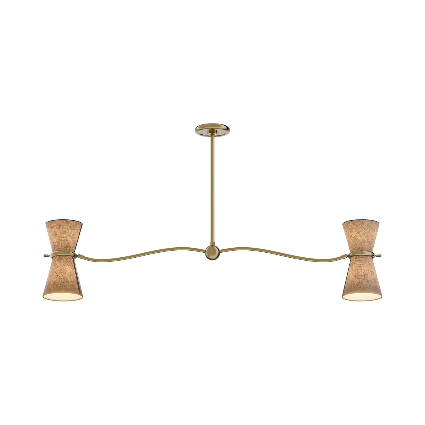 Gable Chandelier in Detail.