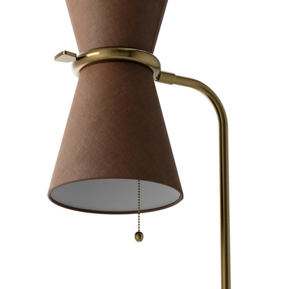 Gable Floor Lamp in Detail.