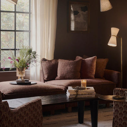 Gable Floor Lamp in living room.