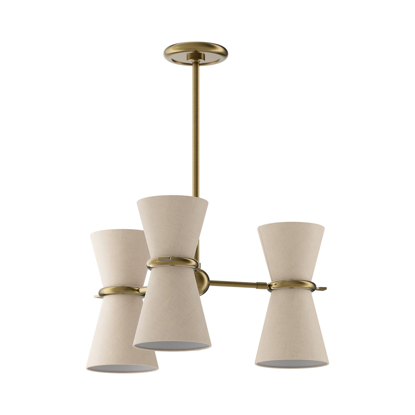Gable Pendant Light in Oyster.