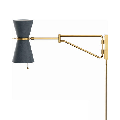 Gable Swing Arm Wall Light in Detail.