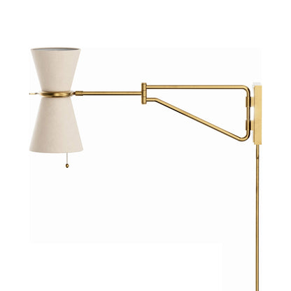 Gable Swing Arm Wall Light in Detail.