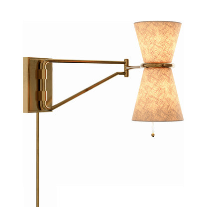 Gable Swing Arm Wall Light in Detail.