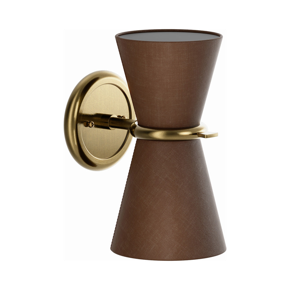 Gable Wall Light in Russet.