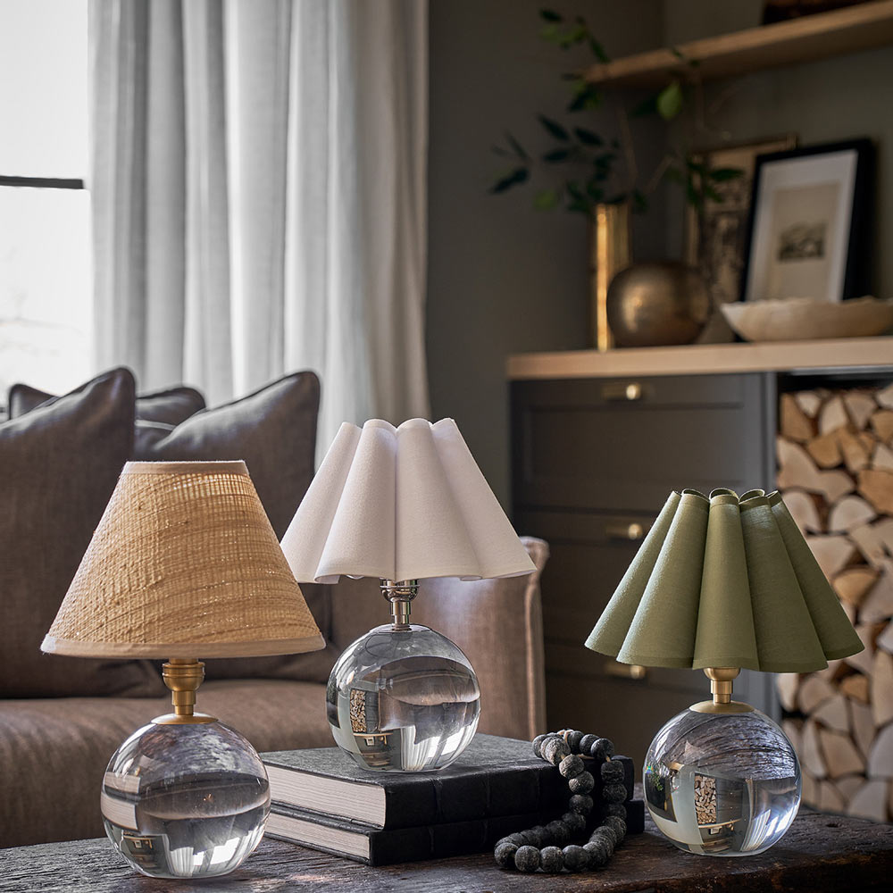 Giorgio Table Lamp in living room.