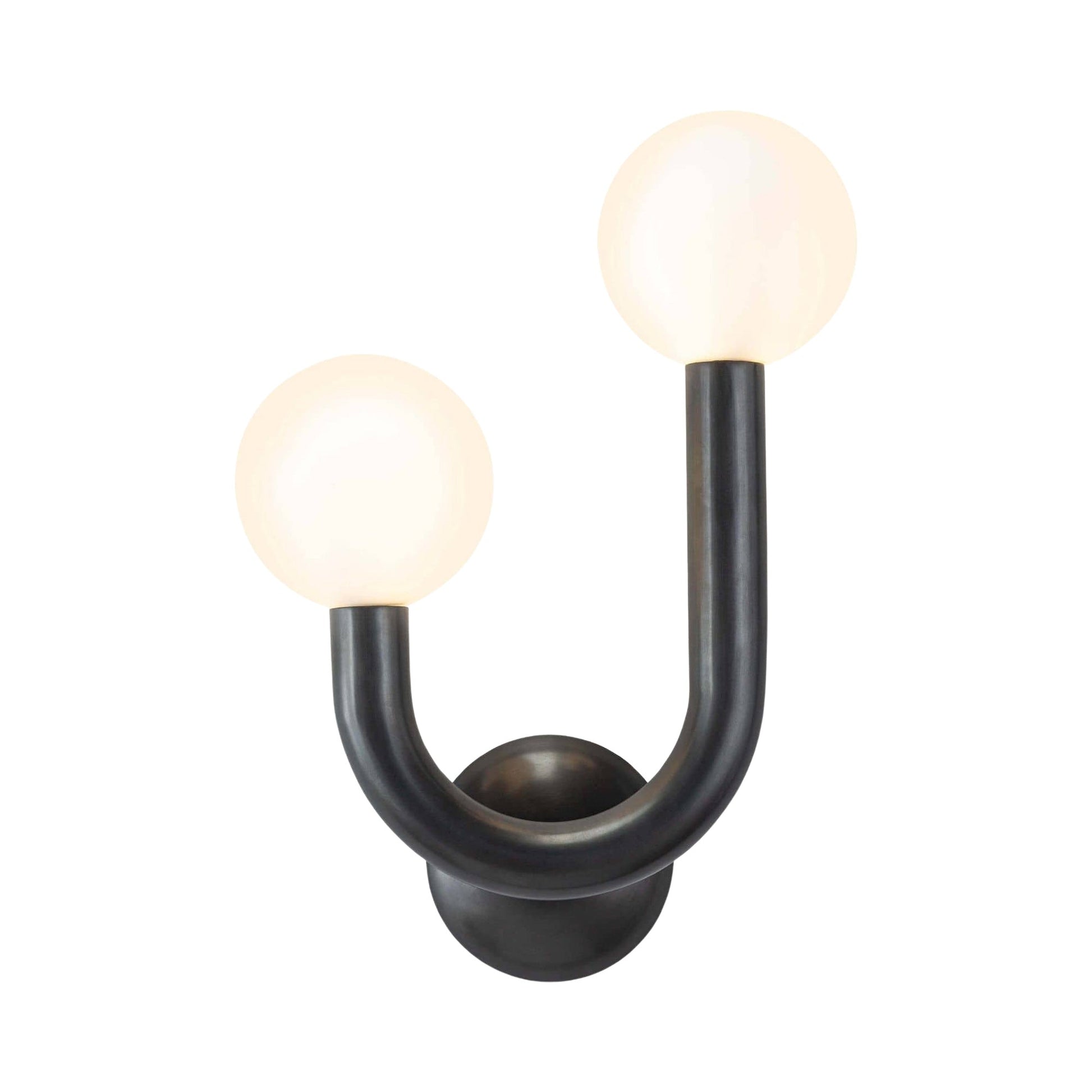 Happy Wall Light in Oil Rubbed Bronze (Left Side).
