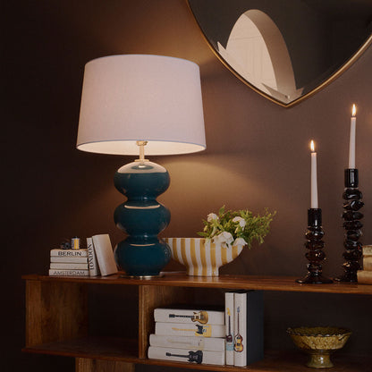 Hewitt Table Lamp in living room.