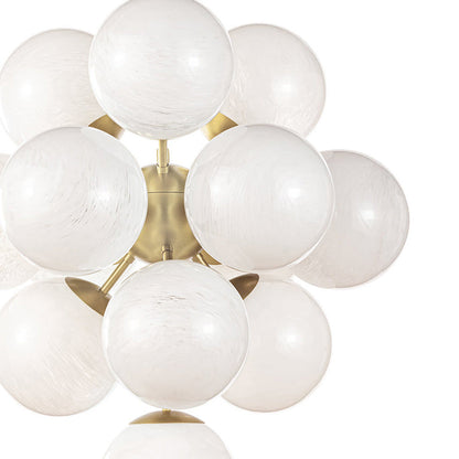 La Dame Chandelier in Detail.