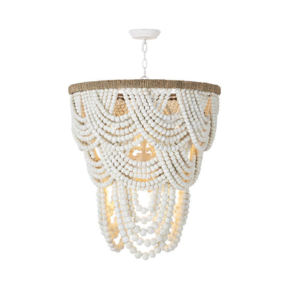 Lorelei Chandelier in White.