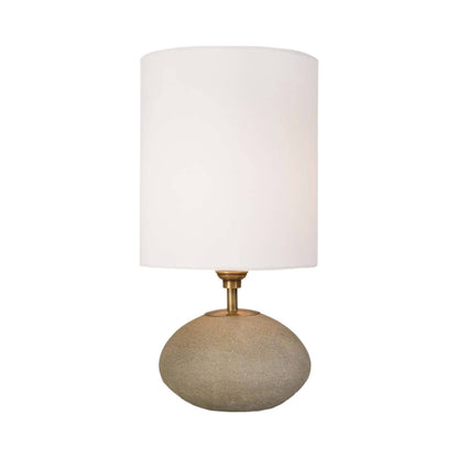 Mini Orb Table Lamp in Natural.