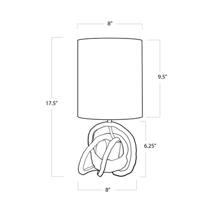 Mini Table Lamp - line drawing.
