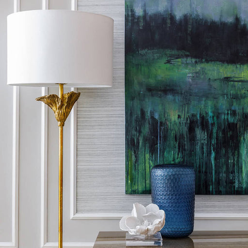 Monet Floor Lamp in living room.