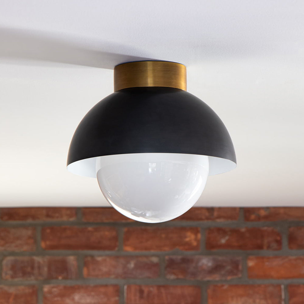 Montreux Flush Mount Ceiling Light in Detail.