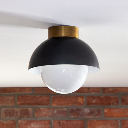 Montreux Flush Mount Ceiling Light in Detail.