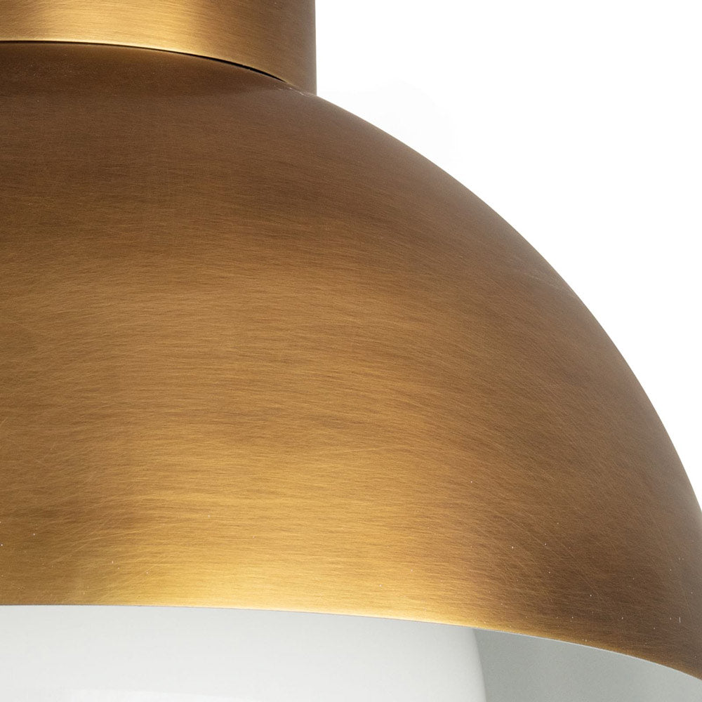 Montreux Flush Mount Ceiling Light in Detail.