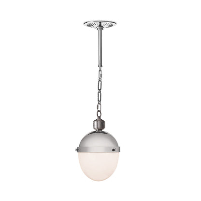 Otis Pendant Light in Polished Nickel (Small).