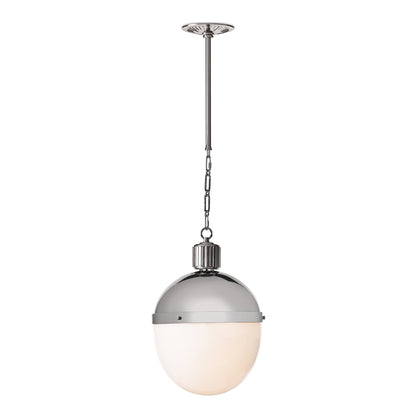 Otis Pendant Light in Polished Nickel (Large).