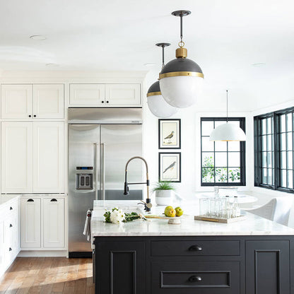 Otis Pendant Light in kitchen.