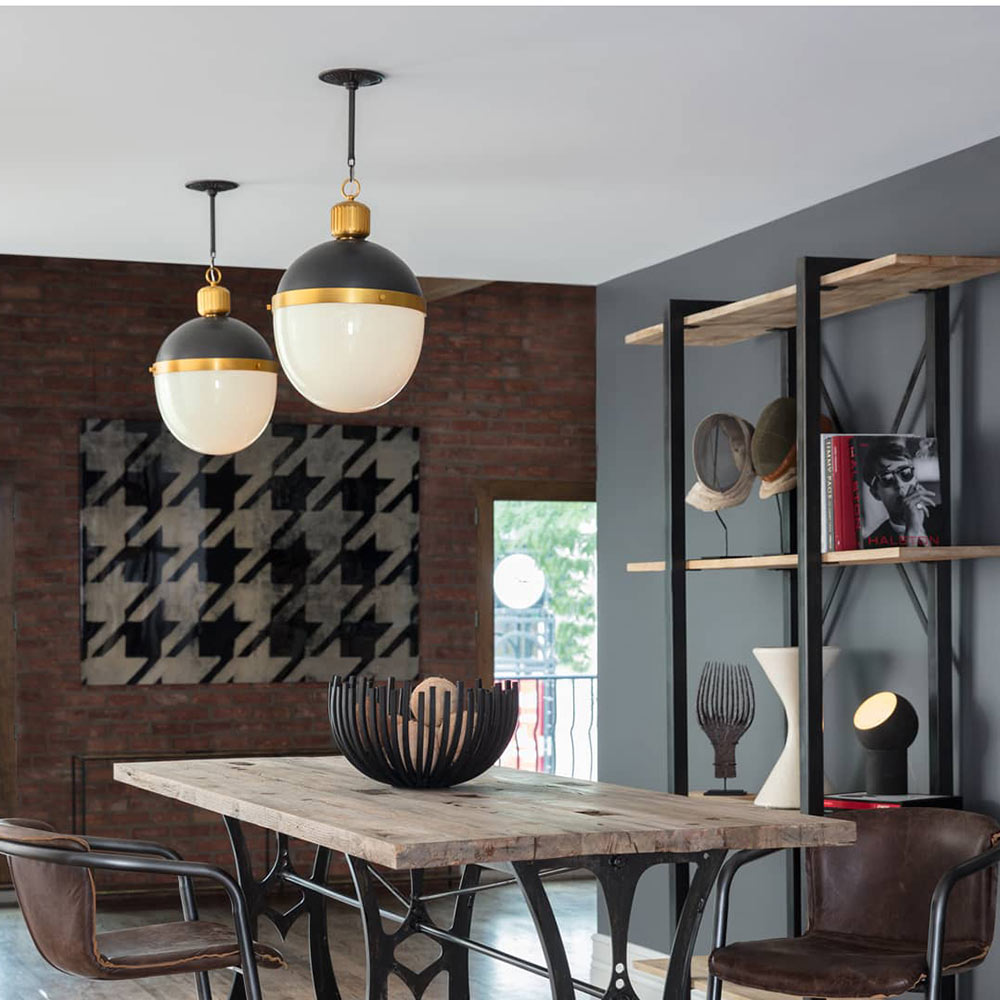 Otis Pendant Light in dining room.