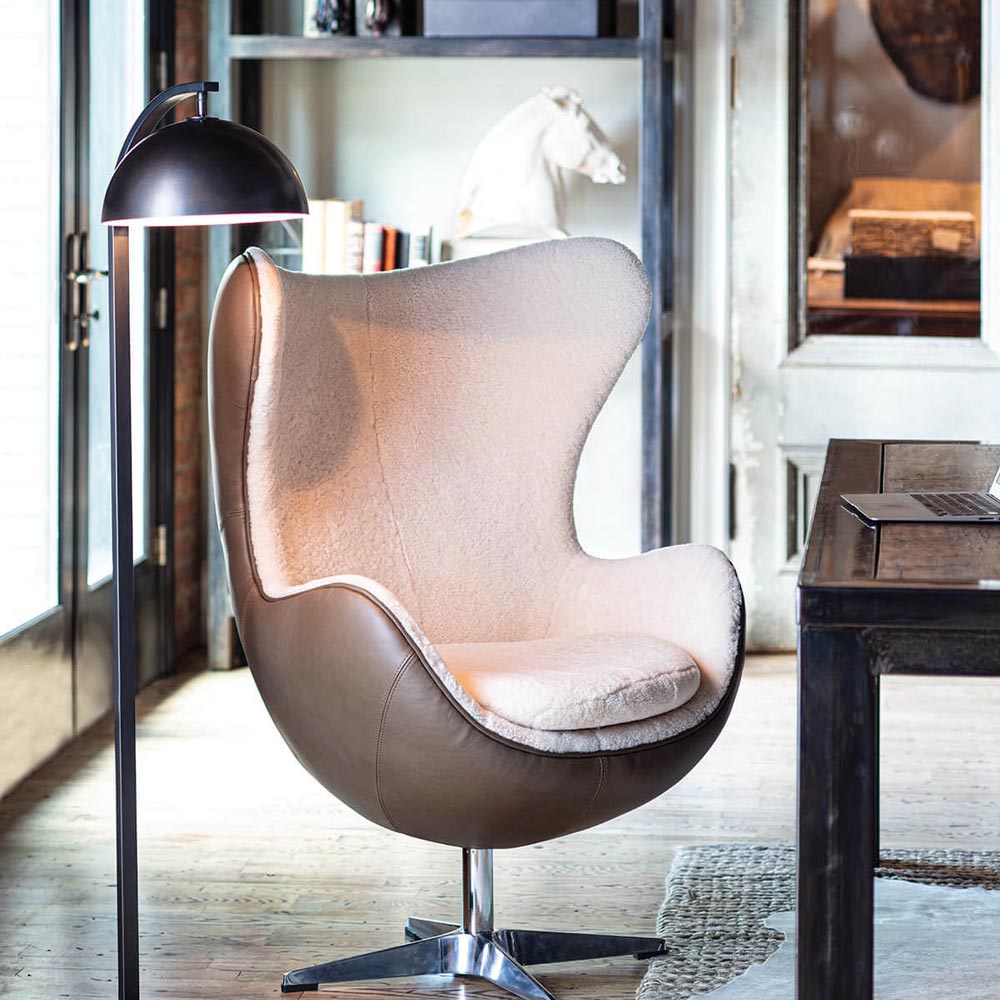 Otto Floor Lamp in living room.