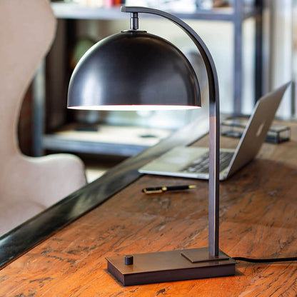 Otto Table Lamp in living room.