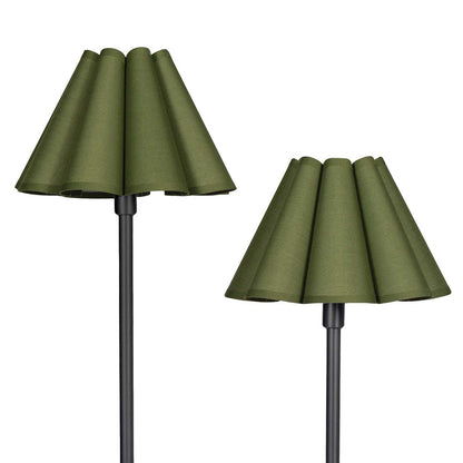 Polly Double Arm Table Lamp in Detail.