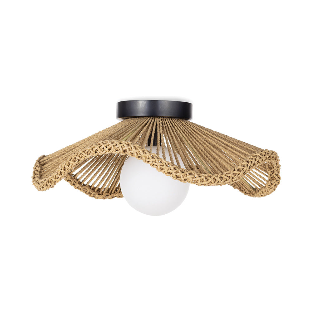 Provence Flush Mount Ceiling Light in Detail.