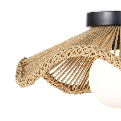 Provence Flush Mount Ceiling Light in Detail.