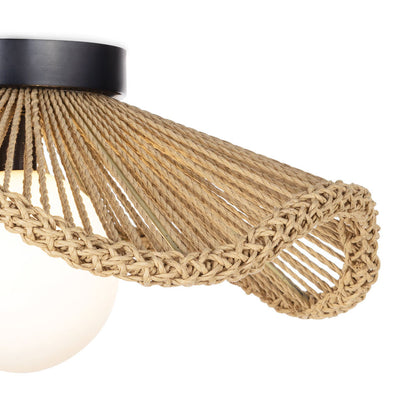 Provence Flush Mount Ceiling Light in Detail.