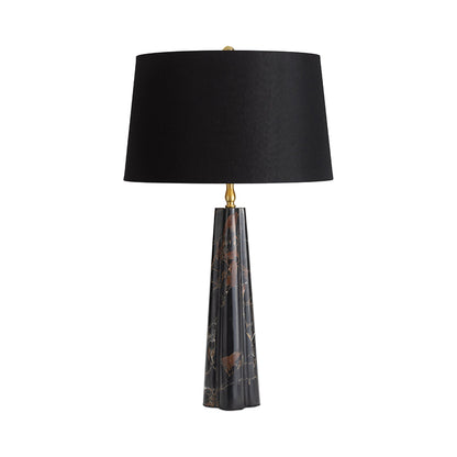 Roman Table Lamp in Black.