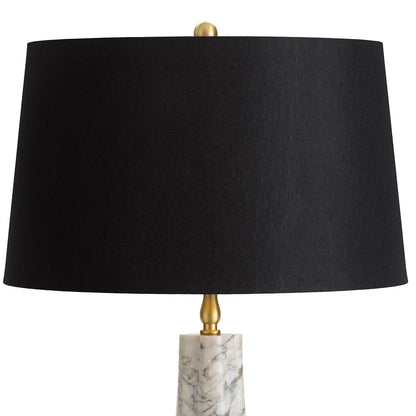 Roman Table Lamp in Detail.