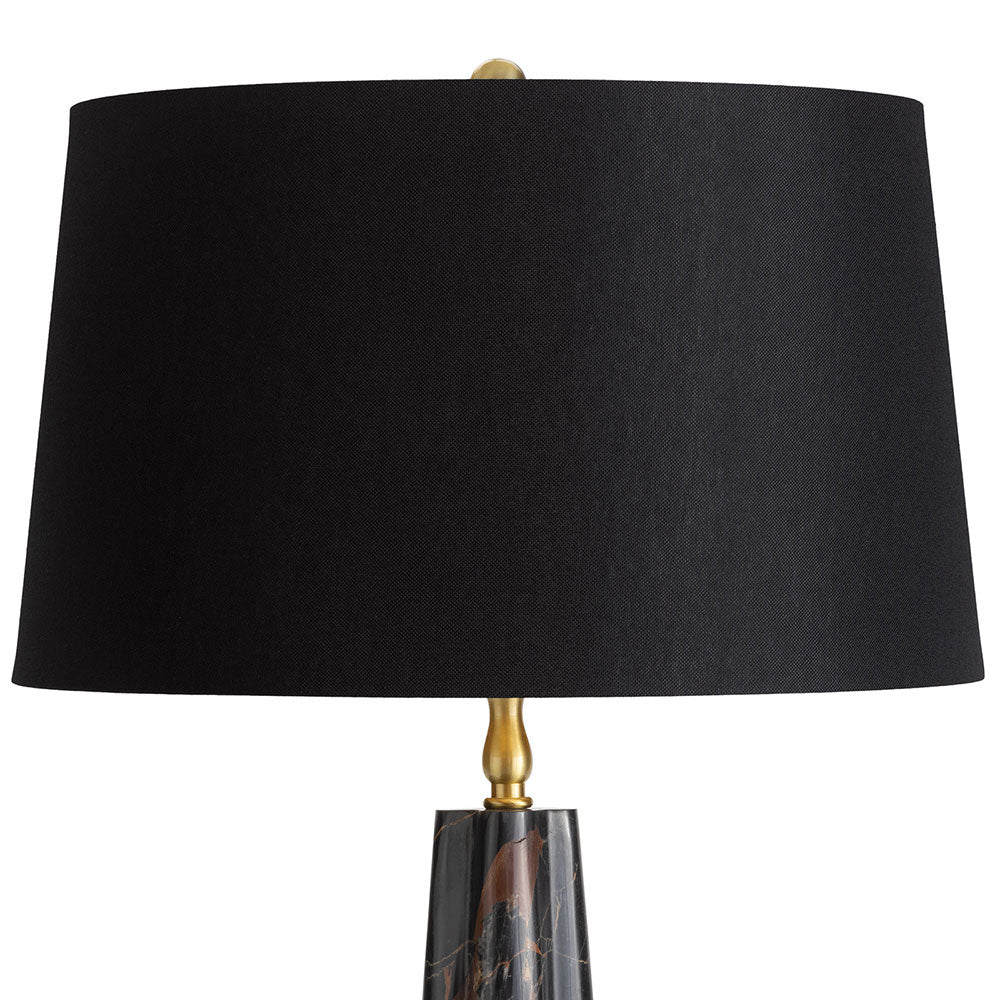 Roman Table Lamp in Detail.