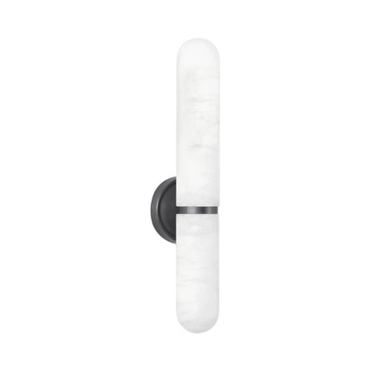 Salon Wall Light in Natural Brass (Large).