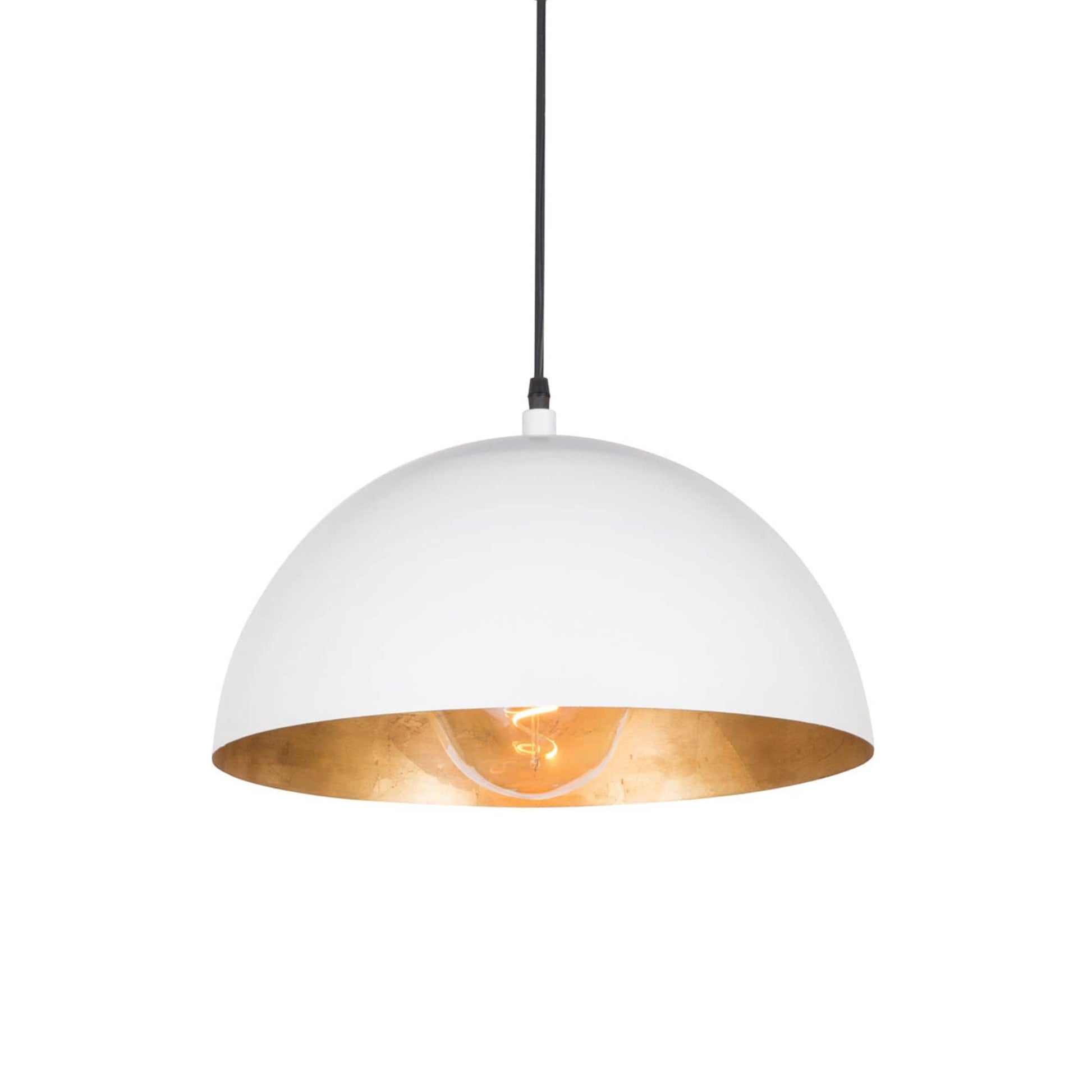 Sigmund Pendant Light in White (Small).