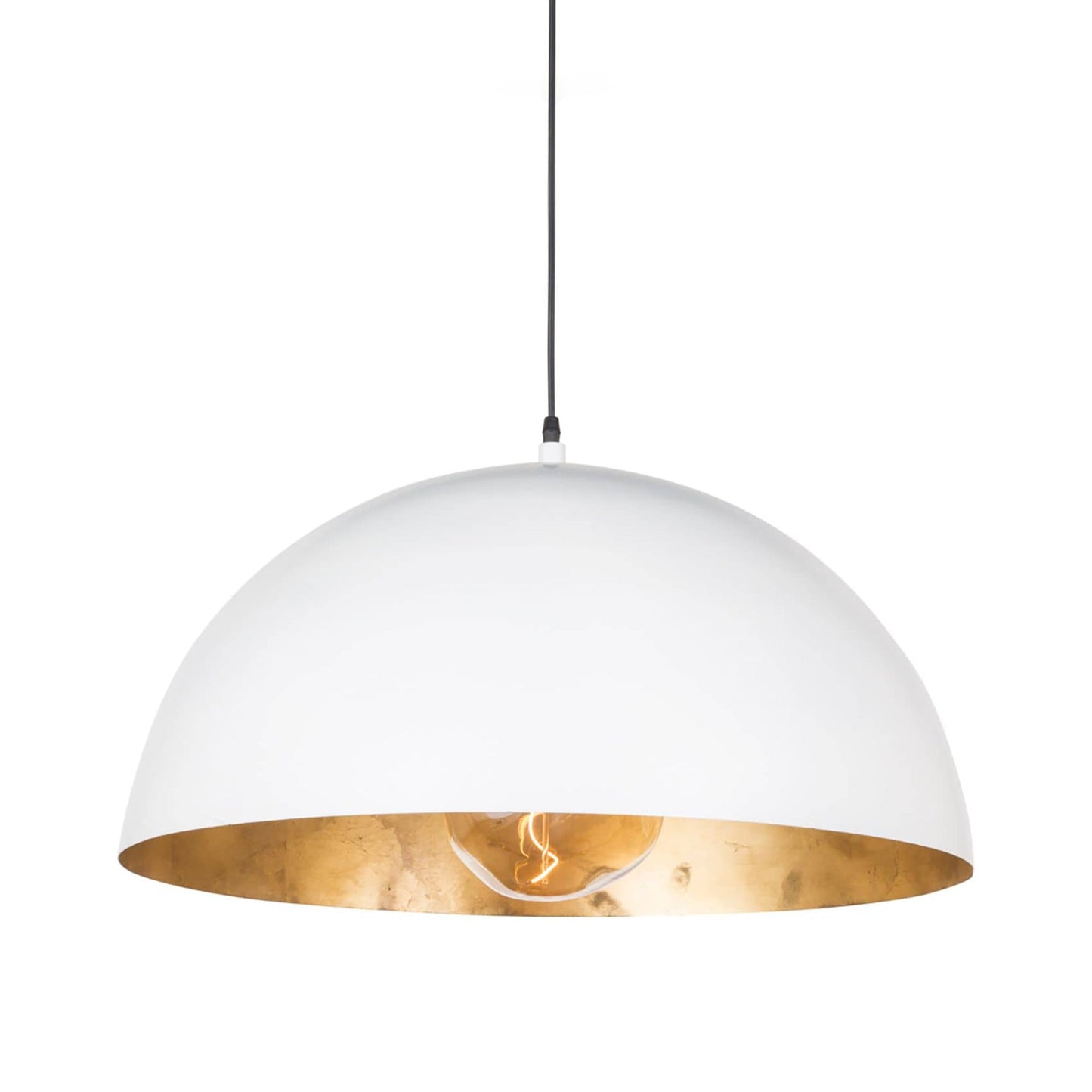 Sigmund Pendant Light in White (Large).