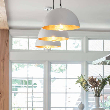 Sigmund Pendant Light in living room.