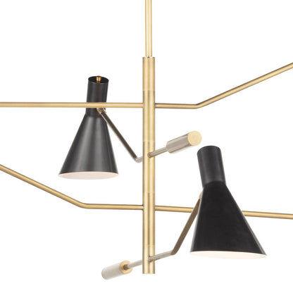 Spyder Chandelier in Detail.