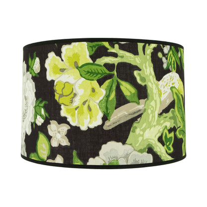 Abbey Rose Shade (Bermuda Blossoms - Jet/17-Inch).