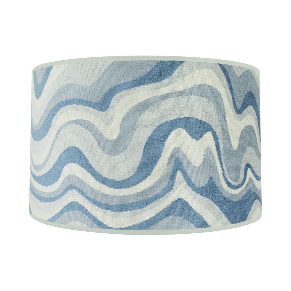Abbey Rose Shade (Swirl Velvet - Mineral/19-Inch).