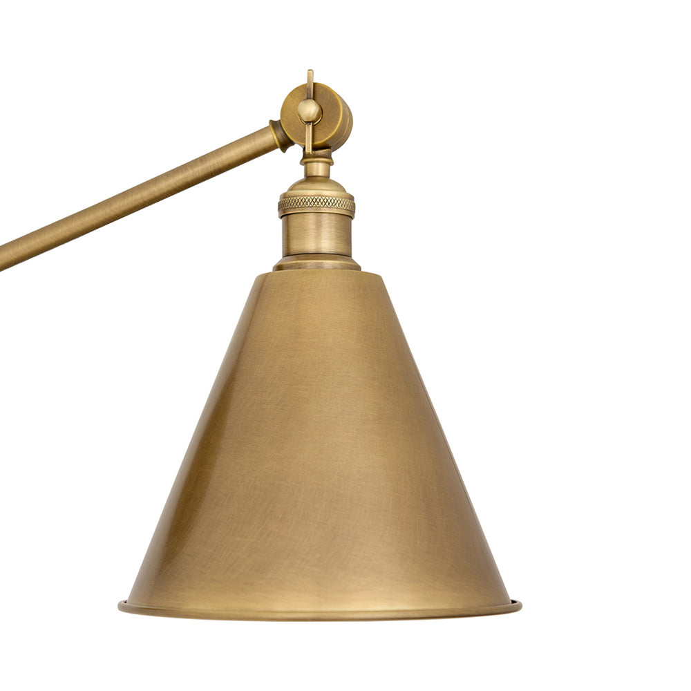 Alloy Single Wall Light in Detail.