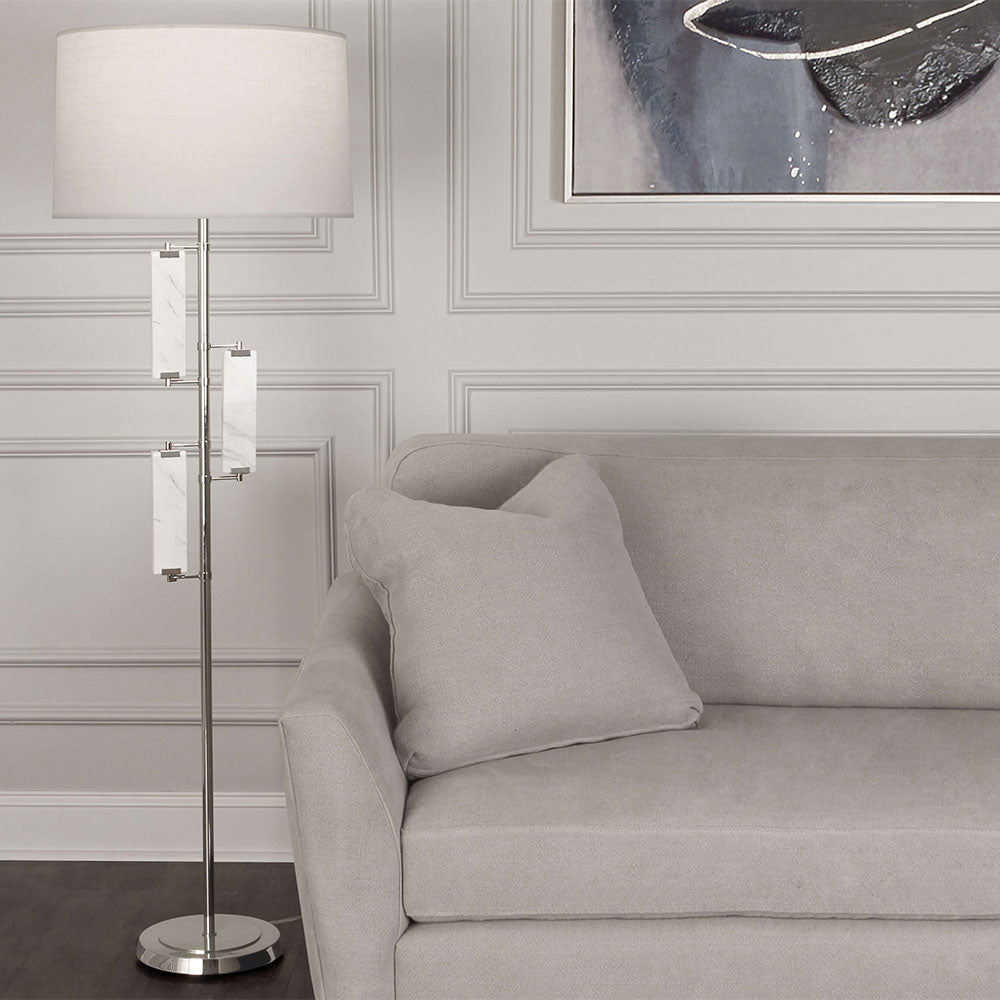 Alston Floor Lamp in living room.