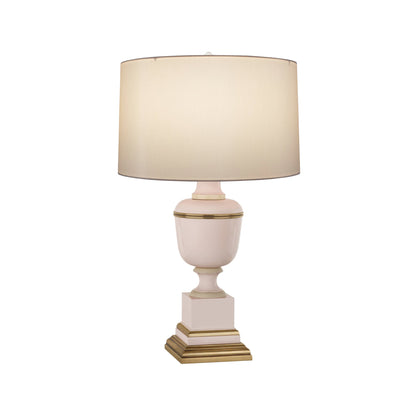 Annika Table Lamp in Blush/Spindrift Snowflake (Small)