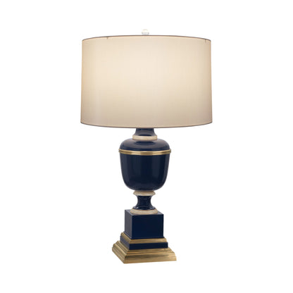 Annika Table Lamp in Cobalt/Spindrift Snowflake (Large)
