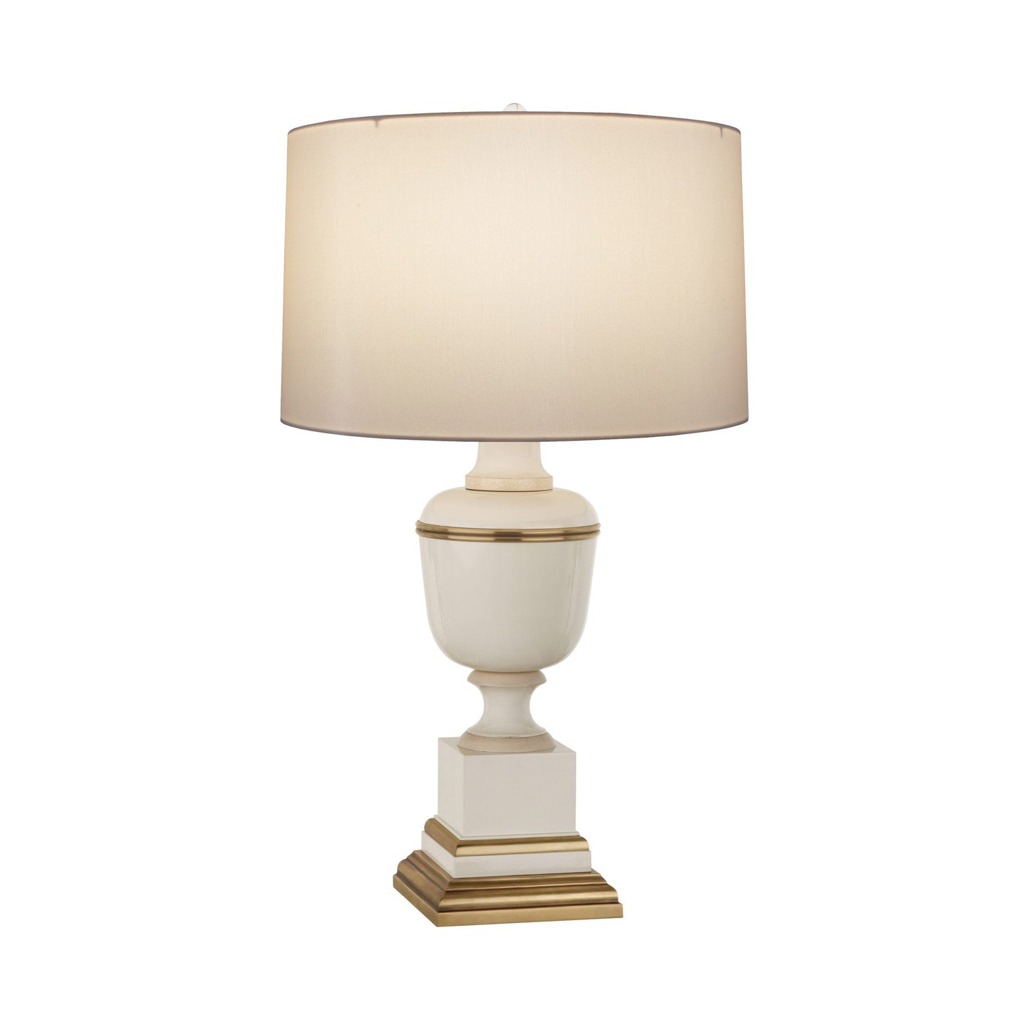 Annika Table Lamp in Ivory/Spindrift Snowflake (Large)