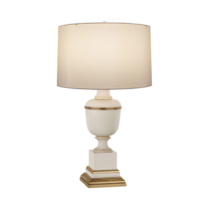 Annika Table Lamp in Ivory/Spindrift Snowflake (Large)