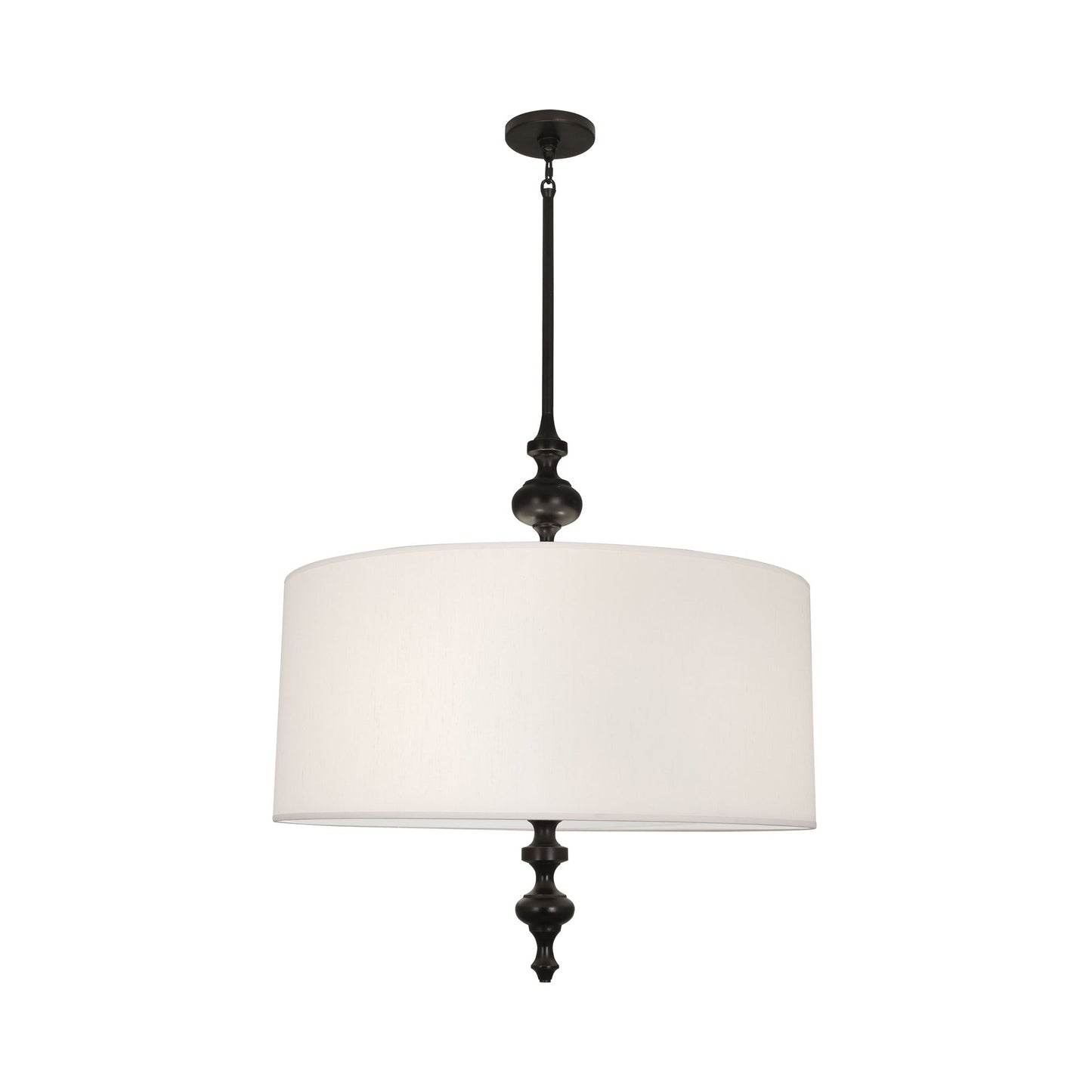 Arthur Pendant Light in Deep Patina Bronze.