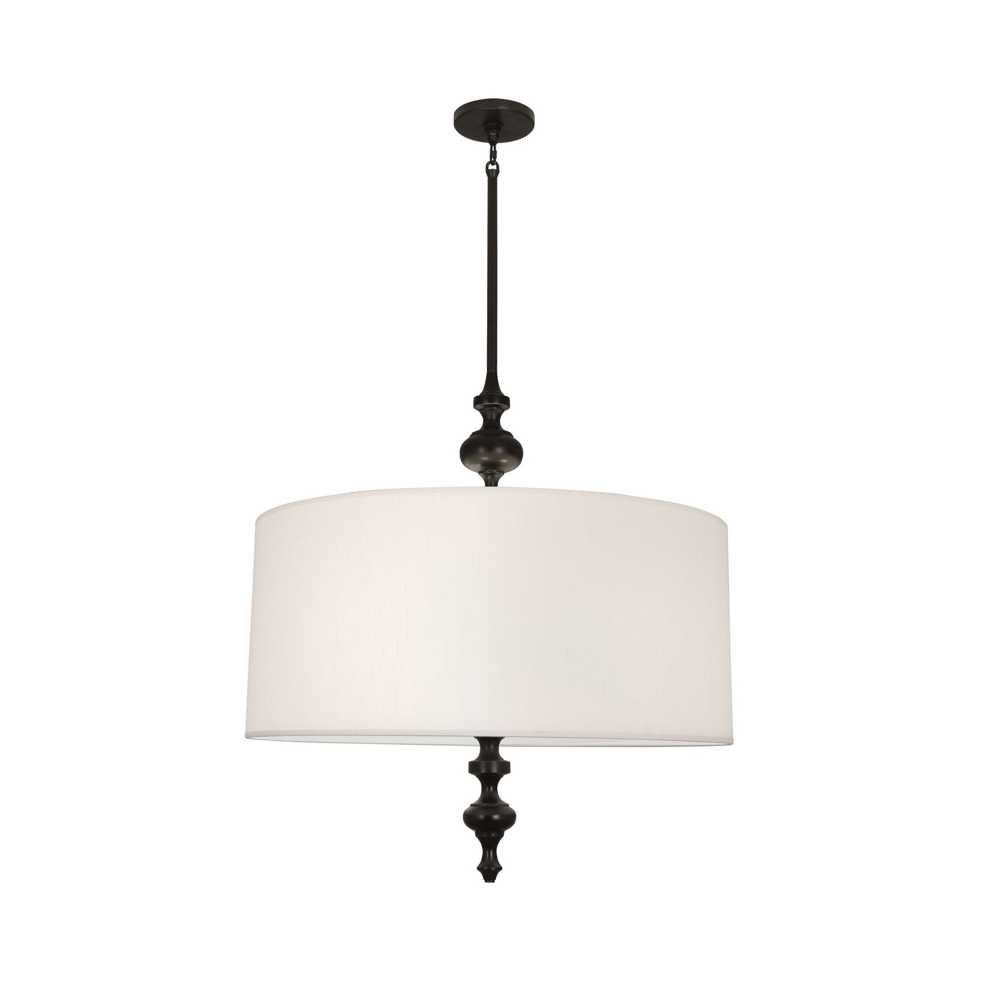Arthur Pendant Light in Deep Patina Bronze.