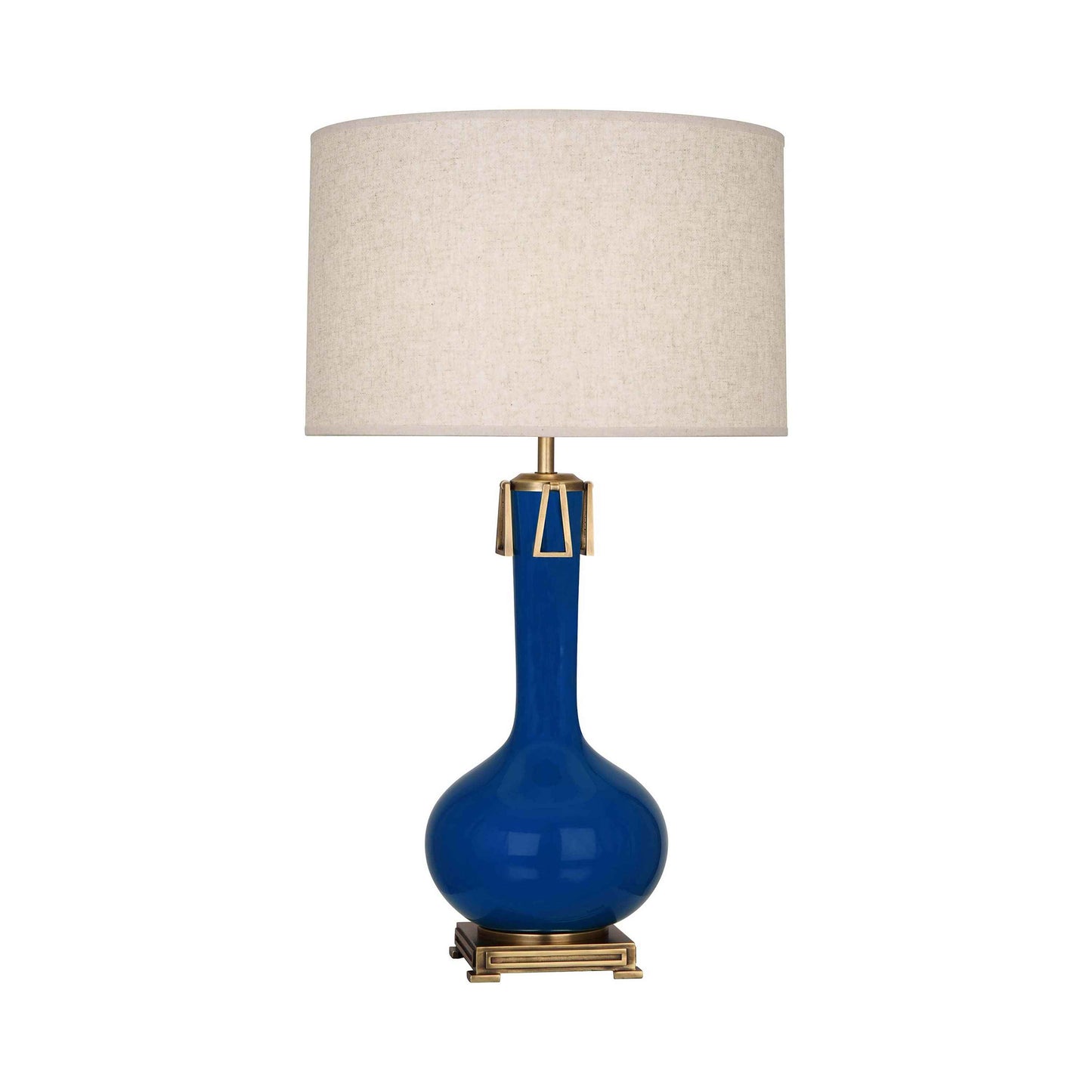 Athena Table Lamp in Cobalt.