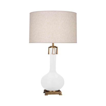 Athena Table Lamp in Matte Daisy.